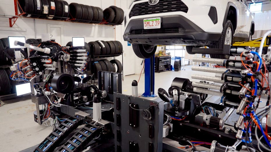 AI robot changes your tires and balances them too Canberra Private Schools