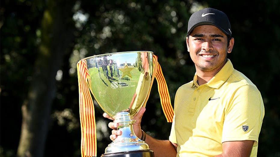 Completely unknown golfer Yurav Premlall comes out of nowhere to win DP World Tour event by 14 shots Canberra Private Schools